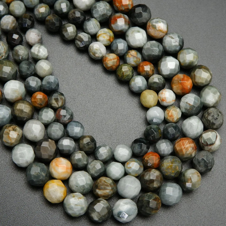 Eagle Eye · Faceted · Round · 8mm, 10mm, Bead, Tejas Beads