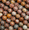 Sonora Dendritic Jasper · Smooth · Round · 6mm, 8mm, Bead, Tejas Beads