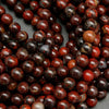 Poppy Jasper · Smooth · Round · 6mm, 8mm, Bead, Tejas Beads