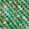 Australian Chrysoprase · Microfaceted · Rondelle · 2x3mm, Bead, Tejas Beads