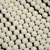 White Tridacna Stone Beads