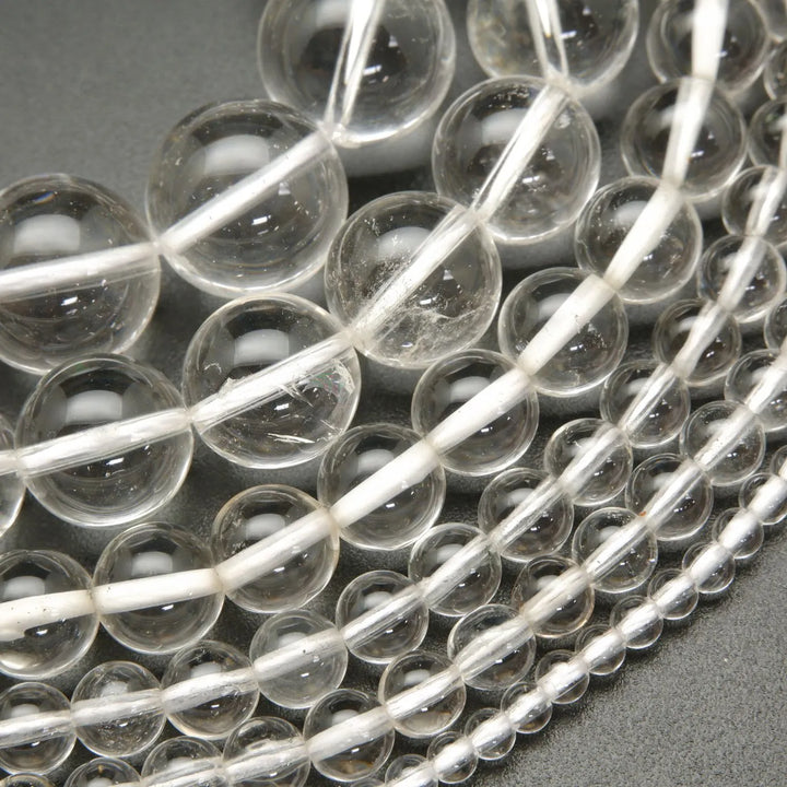 Natural Clear Quartz Beads For Jewelry Making