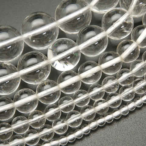 Natural Clear Quartz Beads For Jewelry Making