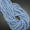 Light Blue Angelite Beads for Jewelry Making