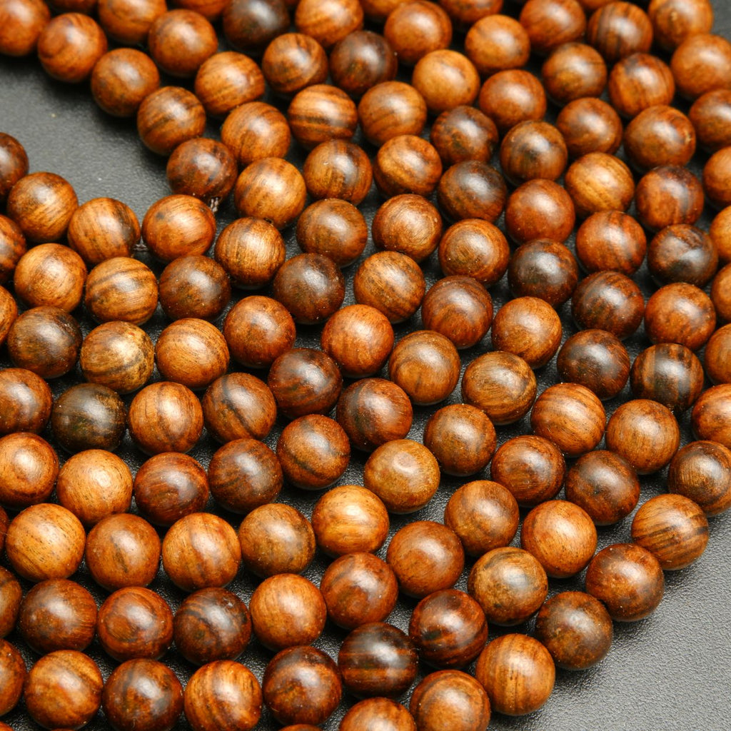 Wood · Smooth · Round · 10mm, Bead, Tejas Beads