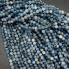 Aquamarine beads.