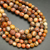 Mexican Bird's Eye Rhyolite · Faceted · Round · 8mm, Bead, Tejas Beads