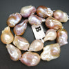 Pearl · Baroque · Champagne · 16mm, 20mm, Pearl, Tejas Beads