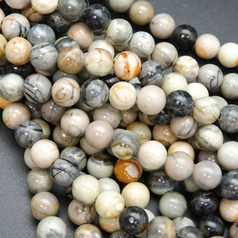 Picasso marble jasper beads.