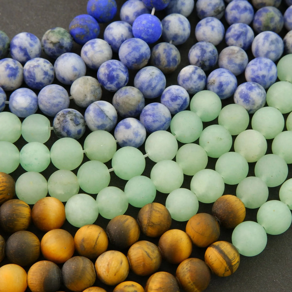 Matte Seven Chakra Beads.