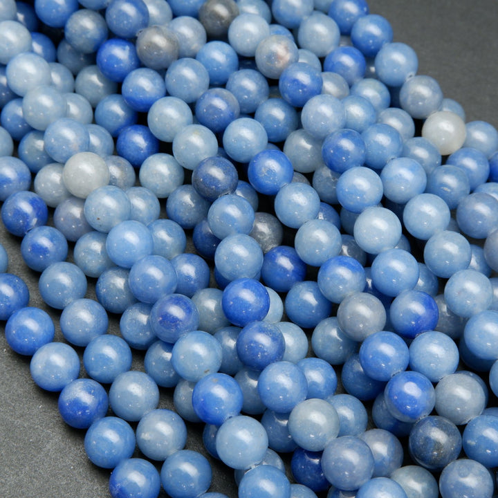 Blue aventurine beads.