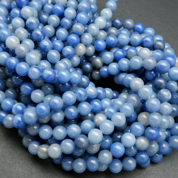 Blue aventurine beads.