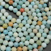 Brazilian Amazonite · Faceted · Round · 6mm, 8mm, 10mm, Bead, Tejas Beads