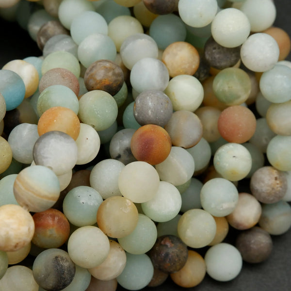 White Moonstone · Smooth · Round · 6mm, 8mm– Tejas Beads