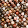 Petrified Wood · Smooth · Round · 8mm, 10mm, Bead, Tejas Beads