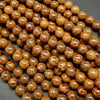 Calligraphy Jasper · Smooth · Round · 4mm, 6mm, 8mm, 10mm, Bead, Tejas Beads