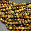 Golden Pietersite · Smooth · Round · 6mm, 9mm, Bead, Tejas Beads