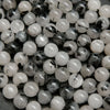 Tourmalated Quartz · Smooth · Round · 4mm, 6mm, 8mm, 10mm, Bead, Tejas Beads