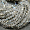 Labradorite · Microfaceted · Coin · 4mm, Bead, Tejas Beads