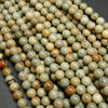Silver Leaf Jasper · Smooth · Round · 6mm, 8mm, Bead, Tejas Beads