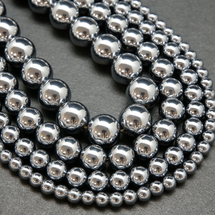 Terahertz (syn) · Smooth · Round · 4mm, 6mm, 8mm, 10mm, Bead, Tejas Beads