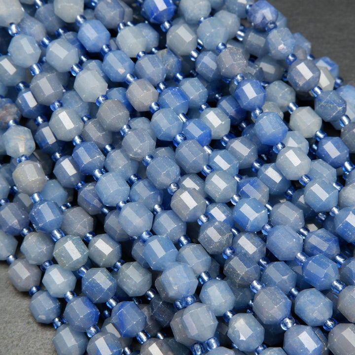 Blue Aventurine beads.