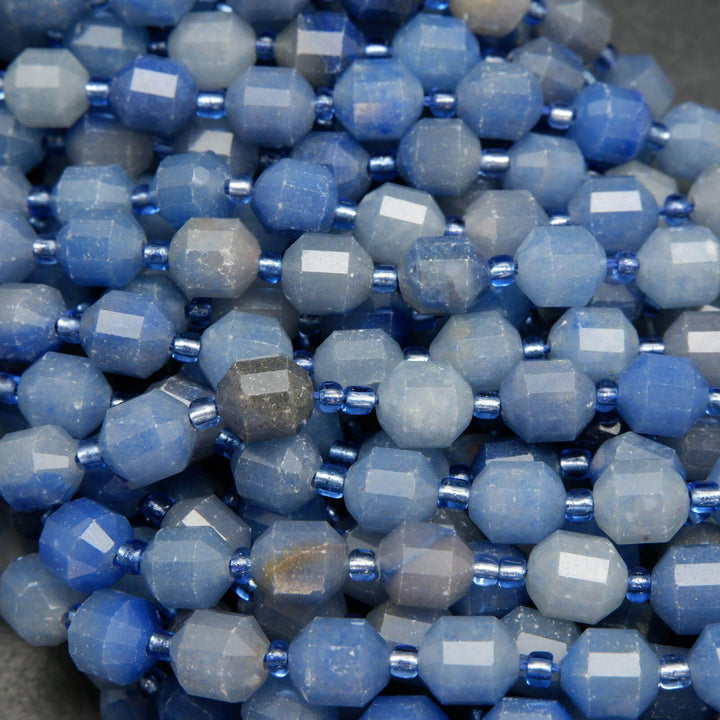 Blue Aventurine beads.