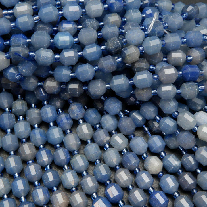 Blue Aventurine beads.