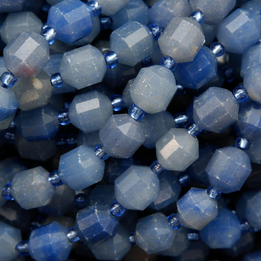 Blue Aventurine beads.