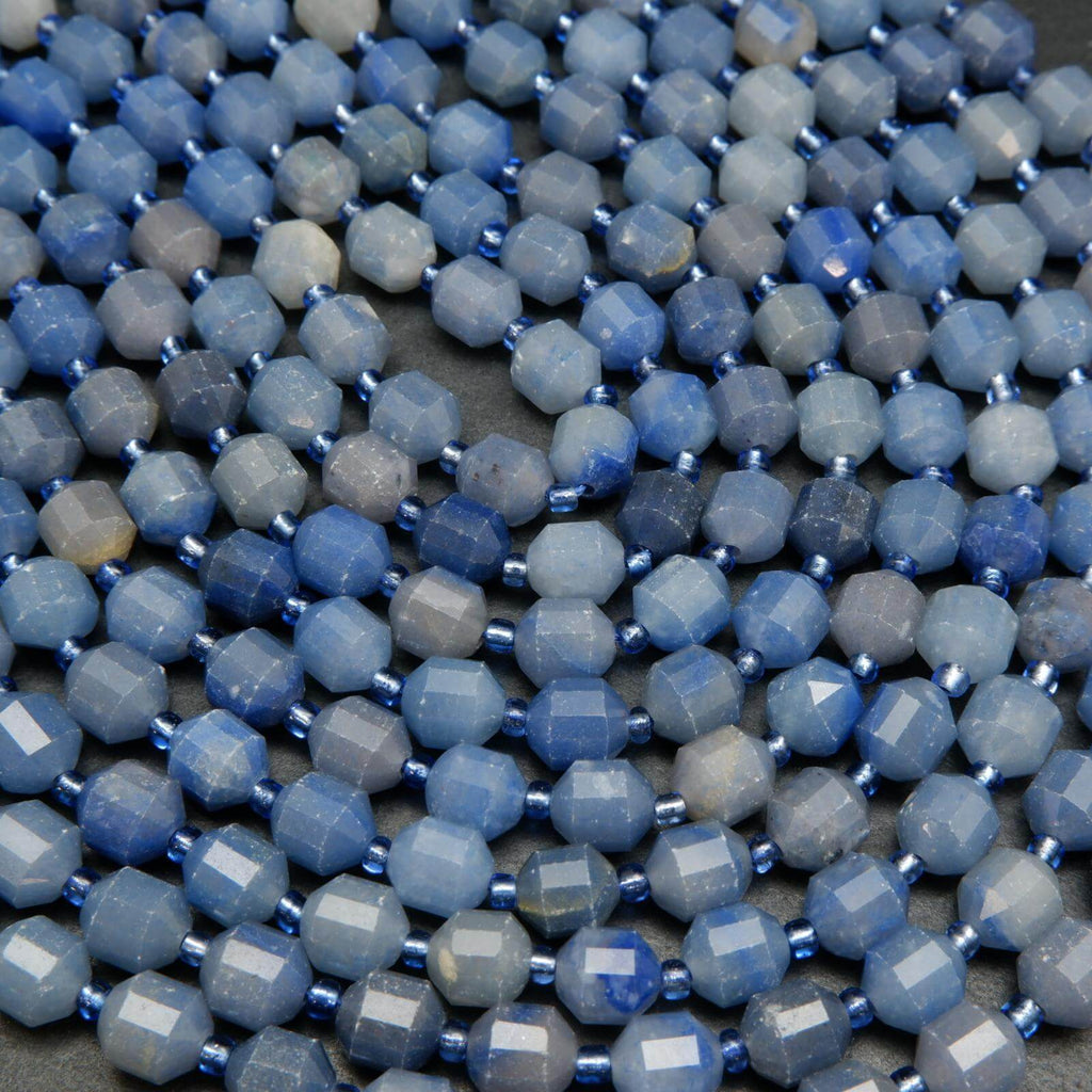 Blue Aventurine beads.