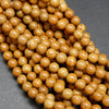 Wooden Jasper Beads.