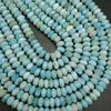Larimar · Faceted · Rondelle · 8mm, Bead, Tejas Beads