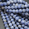 Snowflake Sodalite · Matte · Round · 4.5mm, 6.5mm, 8.5mm, 10.5mm, Bead, Tejas Beads