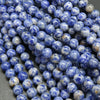 Snowflake Sodalite · Smooth · Round · 4mm, 6mm, 8mm, 10mm, Bead, Tejas Beads