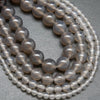 Gray Chalcedony · Smooth · Round · 4mm, 6mm, 8mm, 10mm, Bead, Tejas Beads