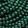 Dark Green Malachite Beads.