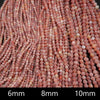Red Dragon Vein Agate (alt) · Matte · Round · 6mm, 8mm, 10mm **CLEARANCE**, Bead, Tejas Beads