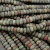 Matte finish dragonstone beads.