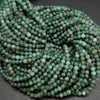 Green emerald beads.