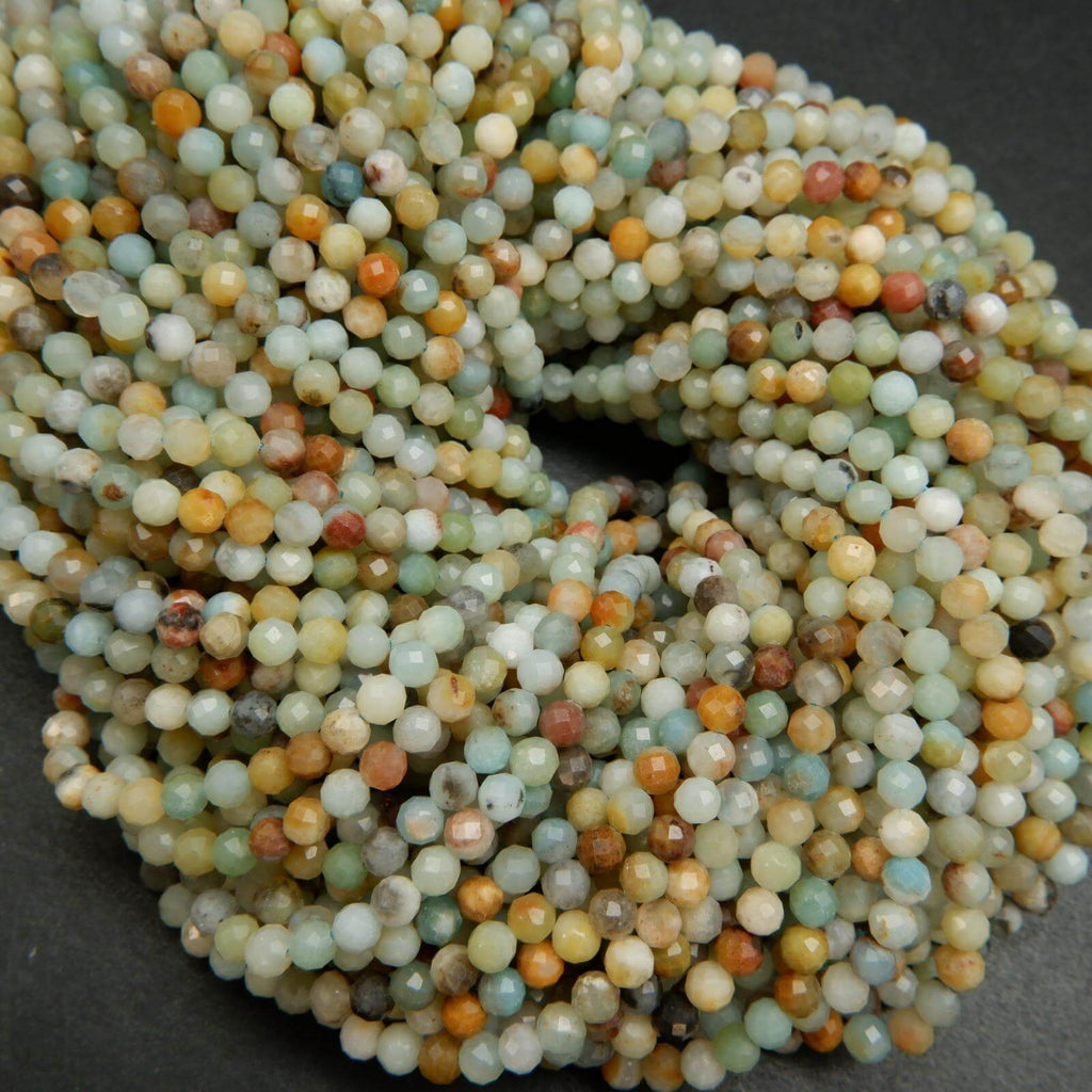 Brazilian amazonite beads.