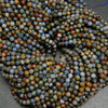 Dumortierite microfaceted loose beads.