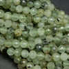 Prehnite A · Faceted · Round · 5.8mm, 8mm, 10mm **CLEARANCE**, Bead, Tejas Beads