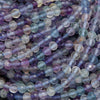 Faceted Fluorite Beads.