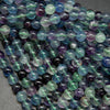 Multicolor Fluorite Beads.