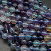 Rainbow Fluorite A · Smooth · Round · 6mm, 8mm, Bead, Tejas Beads