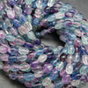 Polished fluorite beads.