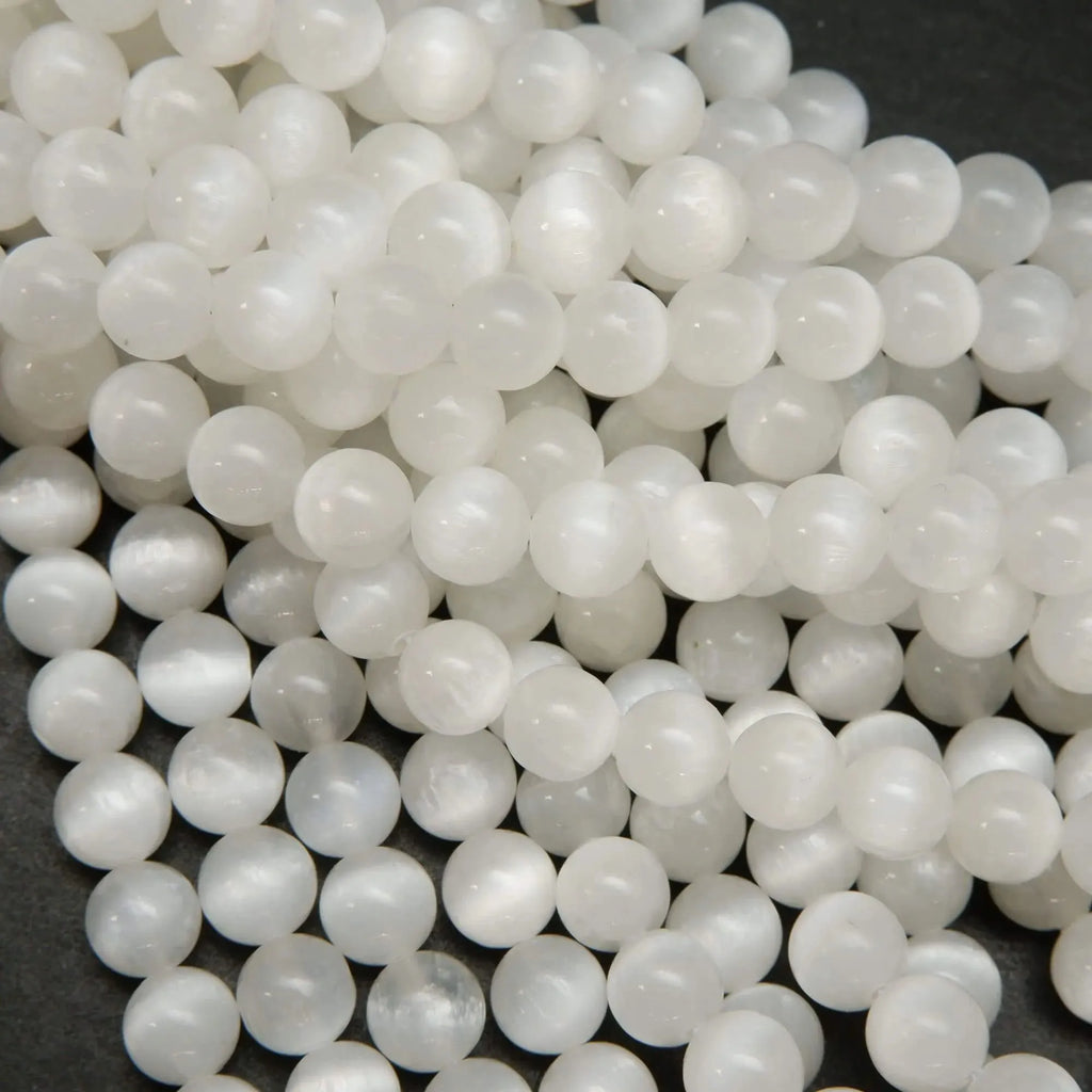 Chatoyant Selenite Beads