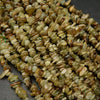 Green Garnet · Smooth · Chips · 7mm, Bead, Tejas Beads