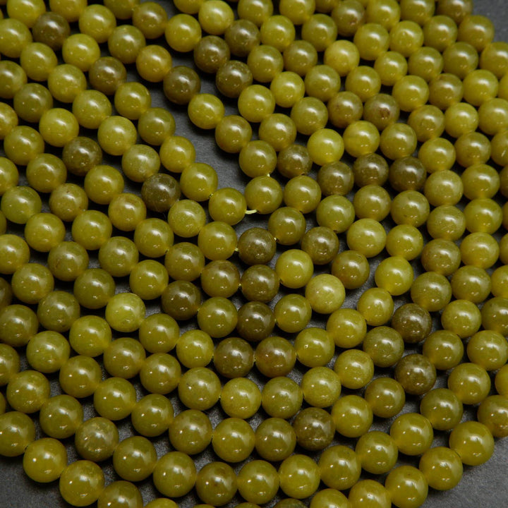 Green Jade Beads.