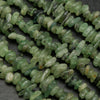 Green Kyanite beads.